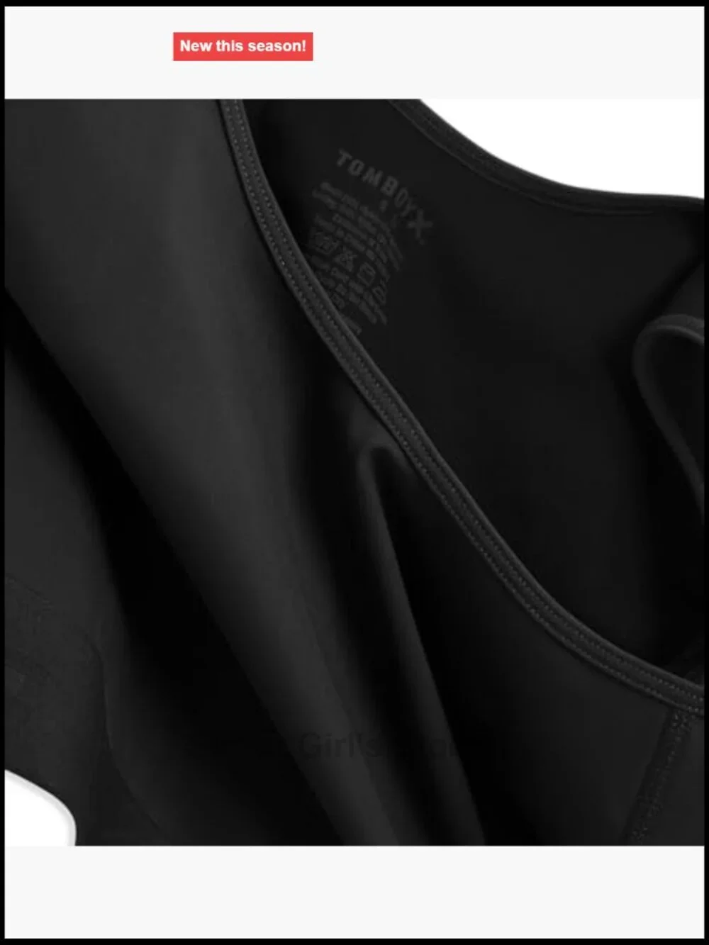 Compression Bra Top, Full Coverage, Medium Support, Wireless, Gender Inclusive
